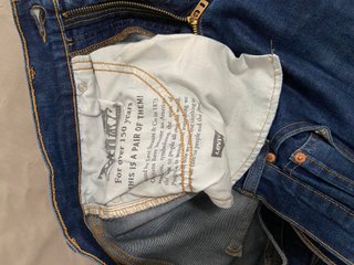 Pantalones Levi's 504 Rectos Azul Oscuro