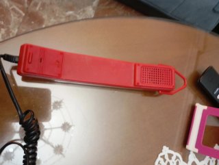 Teléfono Vintage de Colgar Rojo