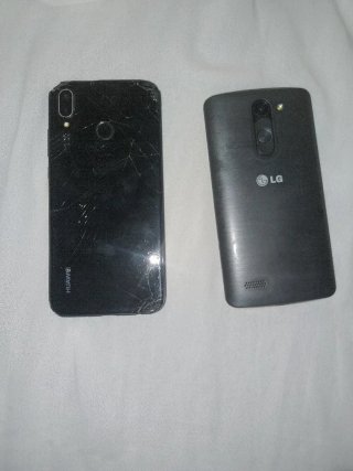 Pack Huawei + LG para piezas o reparar (Placas bas