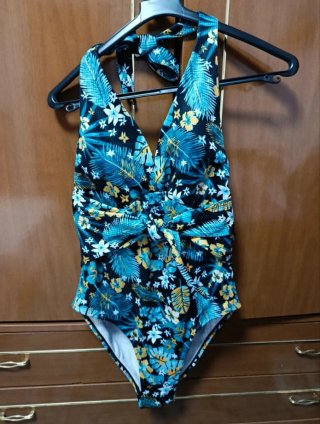 Bañador Mujer Estampado Tropical