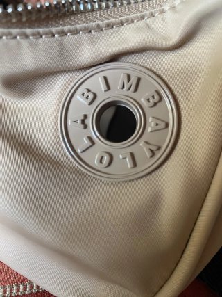 Bolso Bimba y Lola Mini Nylon Beige