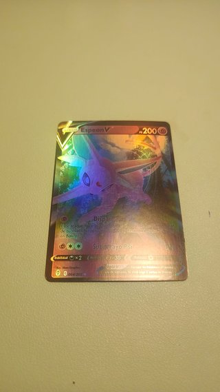 Carta Pokémon Espeon V