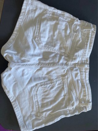 Shorts Mango Teen Blancos Talla XS