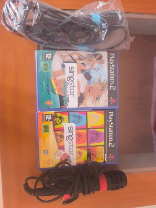 Singstar Pop Hits PS2 + Micrófono