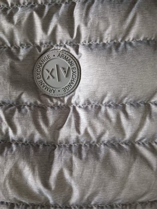 Chaleco Acolchado Armani Exchange Gris XXL