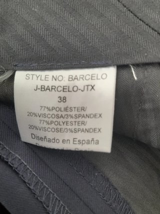 Traje azul marino talla 38