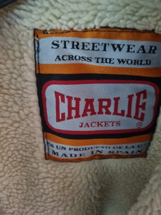 Cazadora Charlie Marrón Talla M
