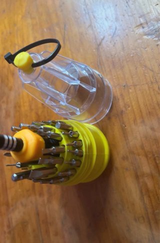 Kit destornillador con puntas