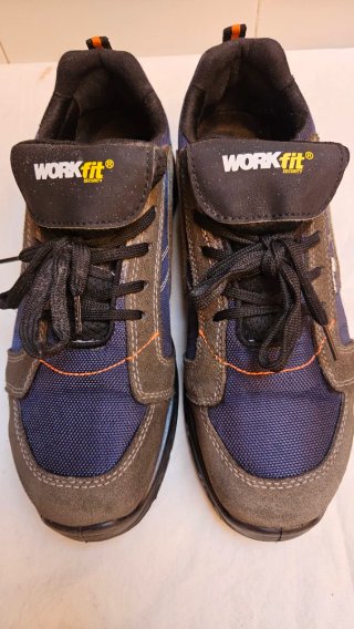 ZAPATOS DE SEGURIDAD WORKFIT TALLA 44.