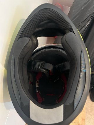 Casco Moto LS2 Stream Negro y Amarillo