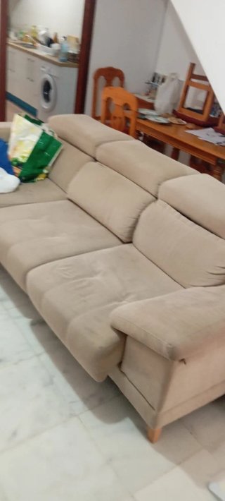 Chaise Longue Beige