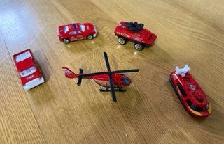 Lote Coches Bomberos Juguete