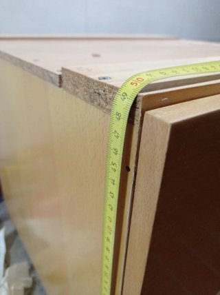Cajonera de madera de Haya  para armario