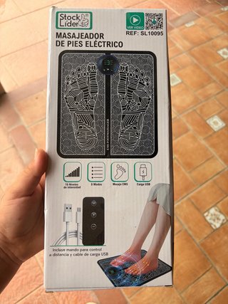 Masajeador Eléctrico de Pies Stock Líder