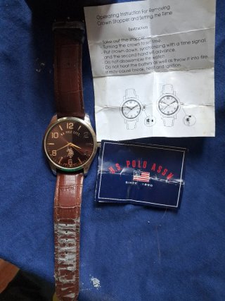 Reloj U.S. Polo Assn. Marrón