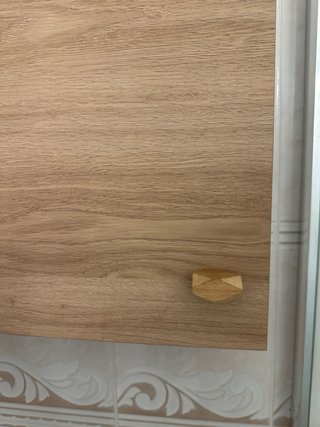 Armario de baño madera y cristal