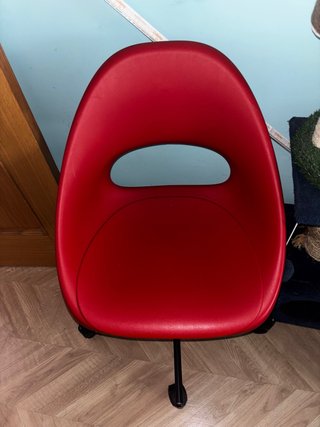 Silla de escritorio roja