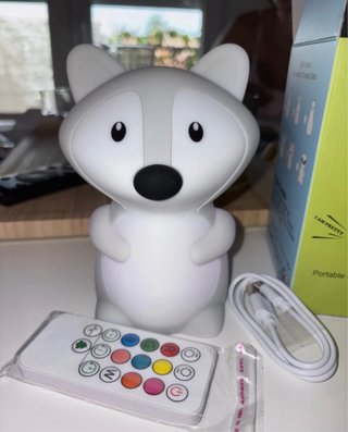 Lámpara LED Raccoon con Mando a Distancia