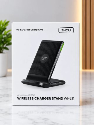 Cargador Inalámbrico Rápido INIU 15W WI-211