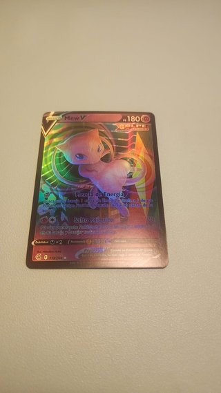 Carta Pokémon Mew V Golpe Fusión