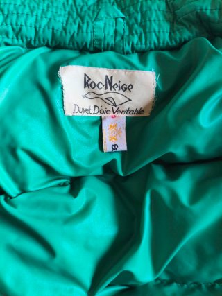 Chaqueta Plumas Vintage Roc-Neige Everest 82