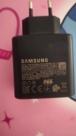 Cargador Samsung 45W original