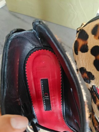 Sandalias Carolina Herrera Animal Print