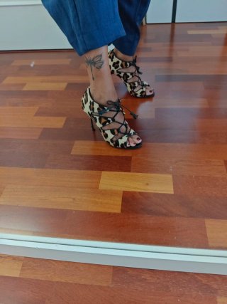 Sandalias Carolina Herrera Animal Print