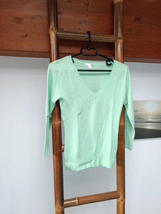 Maglioncino verde menta