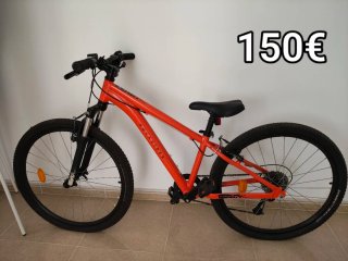 Bicicleta de Montaña Rockrider Naranja