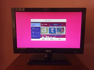TV Monitor 19" i-Joy LED + mando y cables