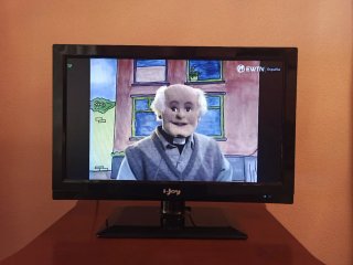 TV Monitor 19" i-Joy LED + mando y cables
