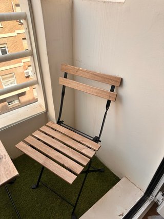 Set Mesa y Silla Plegables IKEA TÄRNÖ