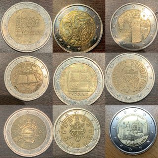 Monedas 2 Euros (Conmemorativas)