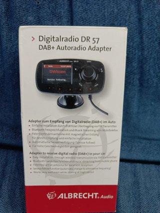 Adaptador Radio Digital DAB+ Albrecht DR 57