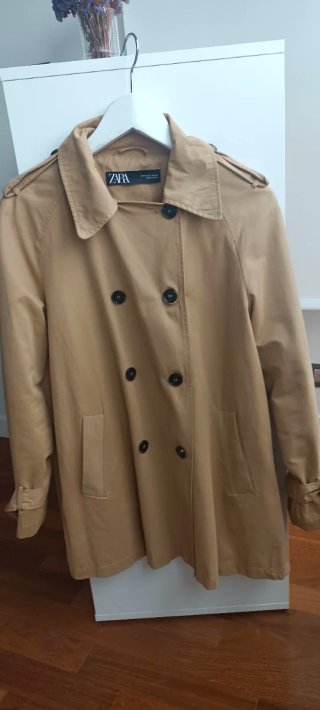 Trench Mujer Zara Beige