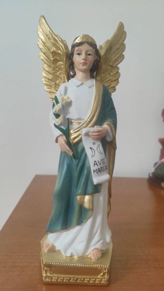 Estatueta Arcanjo Gabriel