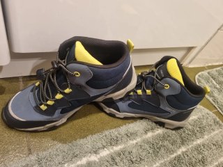 Botas Geox Azul y Amarillo
