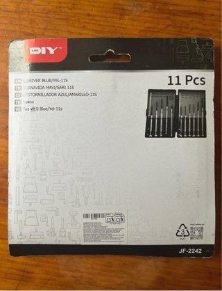 Juego 11 Destornilladores Precisión DIY