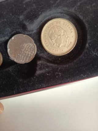 Lote Colección Pesetas Barcelona 92 y Billete