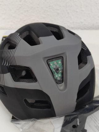 Dunlop Casco bicicleta con LUZ LED