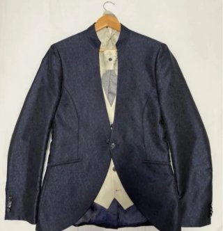 Traje de Novio Azul