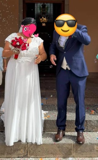 Traje de Novio Azul