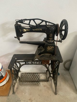 Máquina de coser de zapatero Singer