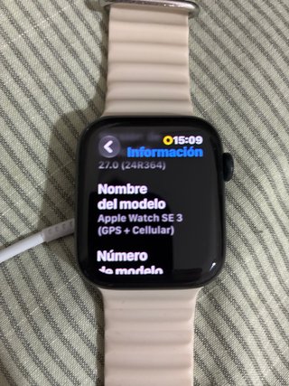 Apple Watch GPS + celular SE 3 de 44mm 97% bateria