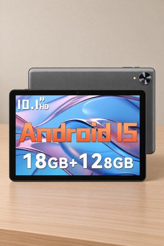 Tableta Android 10,1 pulgadas 128 GB y 12+6 GB RAM