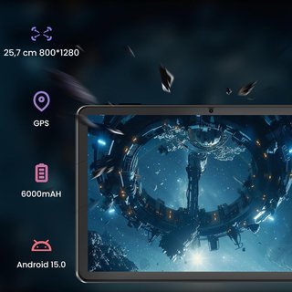 Tableta Android 10,1 pulgadas 128 GB y 12+6 GB RAM