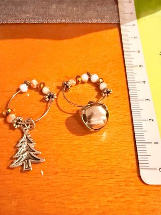 Pendientes Navidad árbol y cascabel