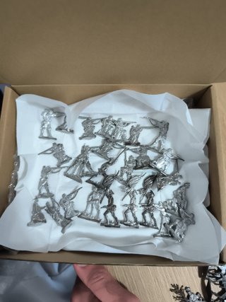 Set di 27 Soldatini di Piombo della Guerra Civile