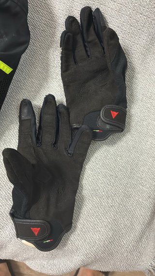 Chaqueta Dainese Negra y Amarilla